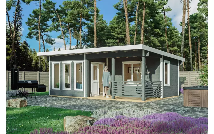 Huvila Cello Hammarland 29,8m² - Aitat ja vierasmajat - 6438313728214 - 1