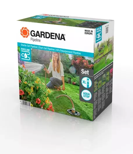 Pihaputkiston aloitussarja Gardena - Sadettimet ja kastelupistoolit - 4078500057714 - 1