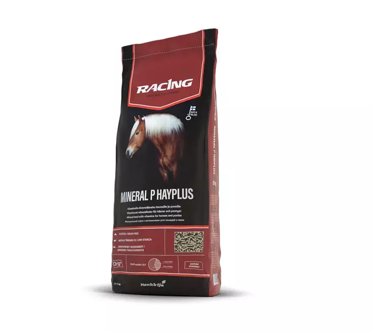 Racing Mineral P Hayplus 20 kg - Hevosen rehut - 6417679045944 - 1