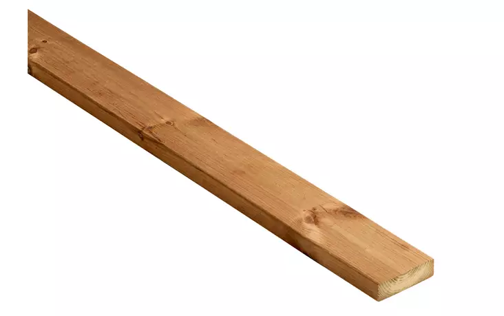 Terassilauta kestopuu 28x95 ruskea - Terassilaudat - 6438313557074 - 1