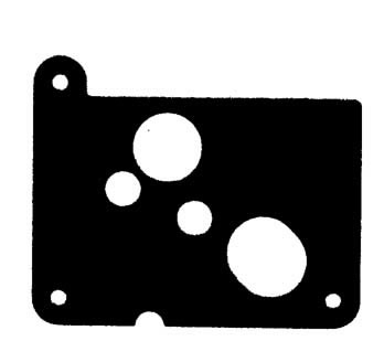 49-122 Tankki/kaasutin tiiviste B&S - Polttoainejärjestelmän osat - 5400182642435 - 1