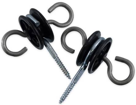 Veräjäeristin 2 kpl - Aitaustarvikkeet - 6417160110175 - 2