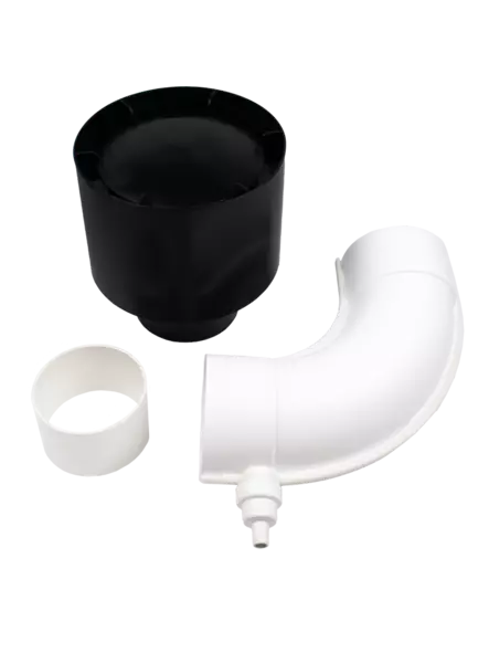 Ilmanvaihtosarja valkoinen - Kuivikekäymälän lisätarvikkeet - 7393553121715 - 1