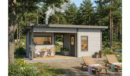 Sauna ja huone Cello Holmenkollen 21,3m² - Pihasaunat - 6438606002915 - 1