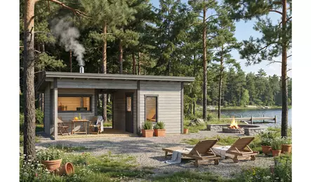 Sauna ja huone Cello Holmenkollen 21,3m² - Pihasaunat - 6438606002915 - 2