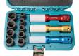 Makita Voimahylsylajitelma 1/2" 12-osaa P-90576 - Hylsyt ja kuusiokoloavaimet - 088381520195 - 2