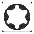 Ruuvauskärki 50mm T25 B-25404 - Ruuvauskärjet - 088381409575 - 2