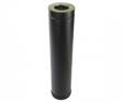 Saunapiippu jatko-osa 0,5m musta - Savupiiput ja hormit - 5900856746945 - 1