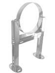 Seinäkiinnike Jeremies lyhennettävä halkaisija 150mm 250-360mm rst - Savupiiput ja hormit - 5900856211245 - 1