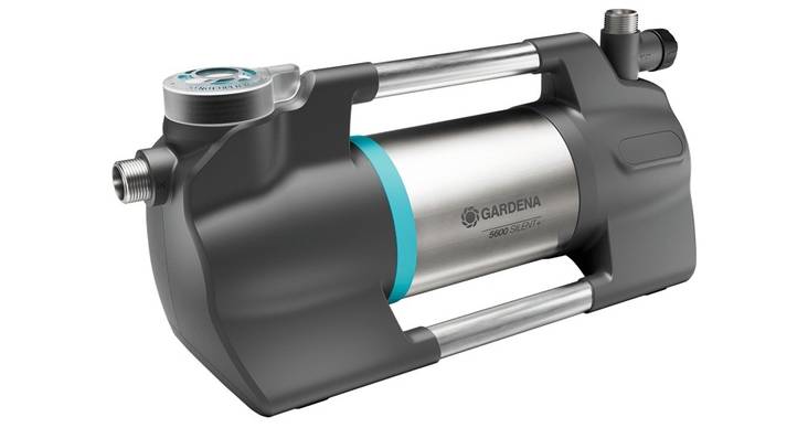 Gardena Puutarhapumppu 5600 Silent+ - Uppopumput ja Porakaivopumput - 4066407502215 - 1