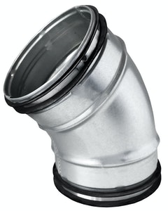 Iv-käyrä kyn 45 D 63 - Kierresaumakanavan osat - 7319662570565 - 1