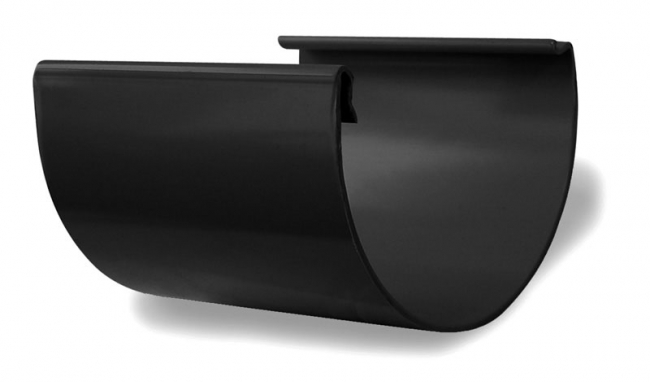 Jatko-osa 125 mm Musta - Sadevesijärjestelmät - 5702751405015 - 1