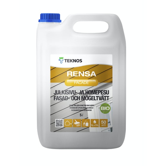Julkisivu- ja homepesu Rensa Facade 5l - Maalinpesuaineet - 6414621111375 - 1