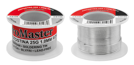 Juotostina 100g 1,5mm ROHS - Juotostyökalut ja juotostarvikkeet - 6420286009995 - 1
