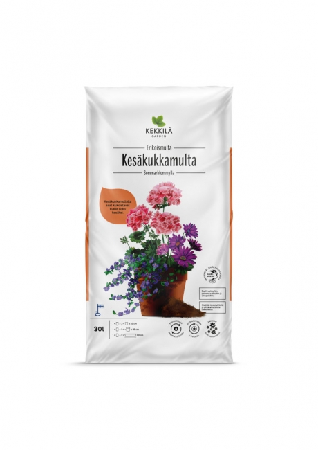 Kekkilä Kesäkukkamulta 30 L - Kukkamullat - 6433000100625 - 1