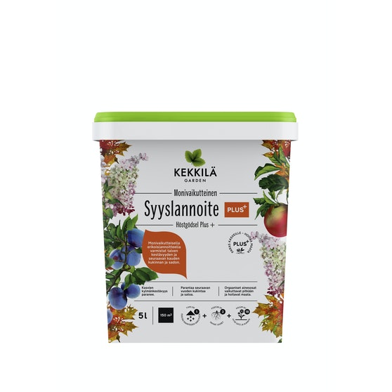 Kekkilä Syyslannoite Plus+ 5 L - Puutarhalannoitteet - 6433000623735 - 1