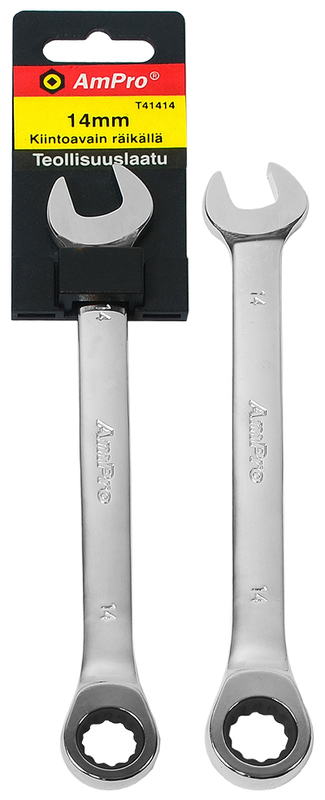 Kiintolenkkiavain räikällä 13 mm suora - Kiintoavaimet ja silmukka-avaimet - 795609414135 - 1