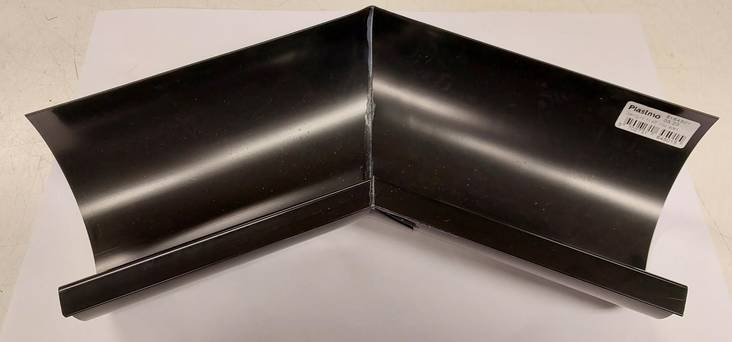 Kulmakouru SK 125mm/45° musta - Sadevesijärjestelmät - 5702751645015 - 1