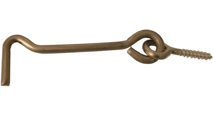 Lankahaka PROF 50mm/3,5mm messinki 2kpl - Ovisalvat, ovivasteet ja ovistopparit - 6410404722875 - 1