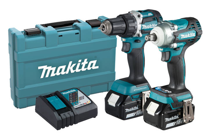 Makita Akkukonesarja LXT DLX2410G - Akkukonesarjat - 088381733465 - 1