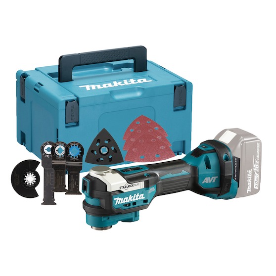 Makita Monitoimikone LXT DTM52ZJX4 - Höylä, monitoimikone, jyrsin- ja hiomako - 088381758055 - 1