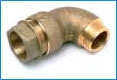 Muoviputken kulmaliitin 25 x 3/4" UK messinki 1926925 - Muoviputkenliittimet - 1926925 - 1
