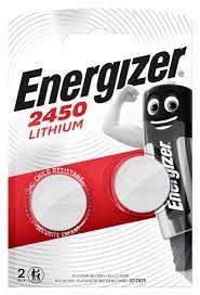 Nappiparisto Energizer CR2450 Litium 2kp - Paristot - 7638900381795 - 1