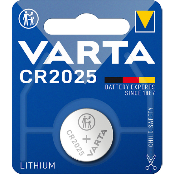 Nappiparisto VARTA Litium CR 2025 - Paristot - 4008496276875 - 1
