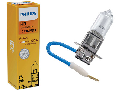 Philips Vision 12V H3 Polttimo 55W FS - Ajovalot ja polttimot - 8711500695345 - 1