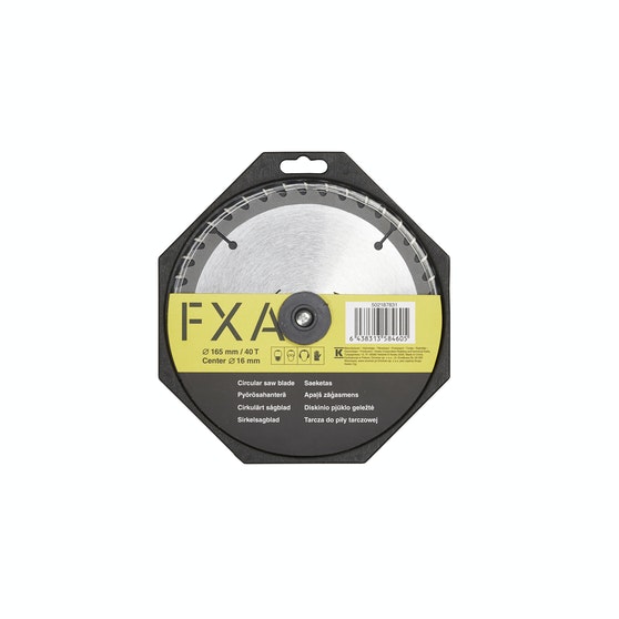 Pyörösahanterä FXA 165mm - Pyörösahanterät - 6438313584605 - 1