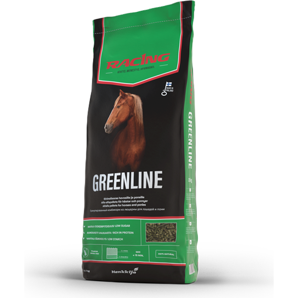 Racing Greenline 20 kg - Hevosen rehut - 6417679046415 - 1