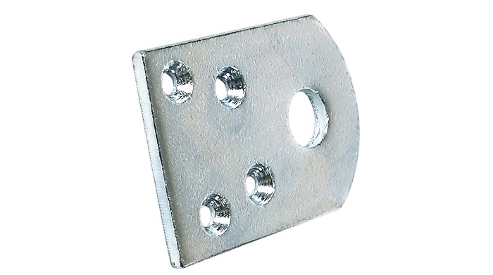 Riippulukon salpa PROF 60x5mm teräs/sink - Riippulukot - 6414675115985 - 1