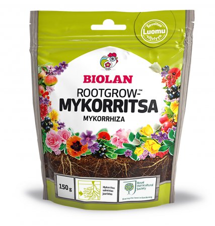 Rootgrow Mykorritsa Biolan 150g - Puutarhalannoitteet - 6411961054355 - 1