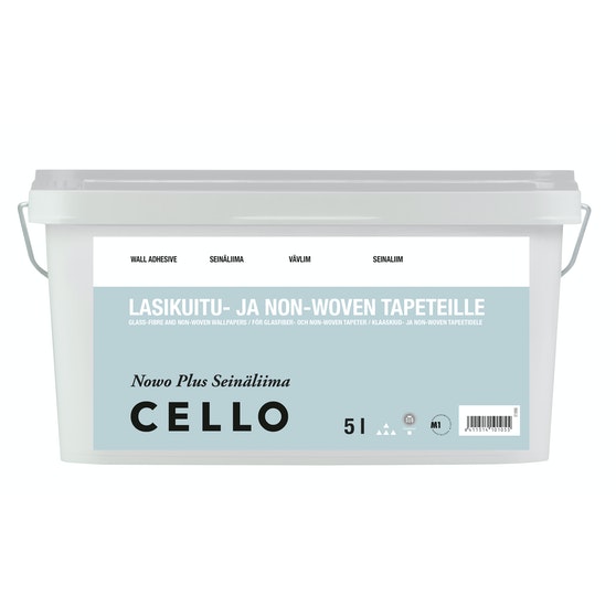 Seinäliima Cello NoWo Plus 5l - Tapettiliisterit ja seinäliimat - 6411514101055 - 1