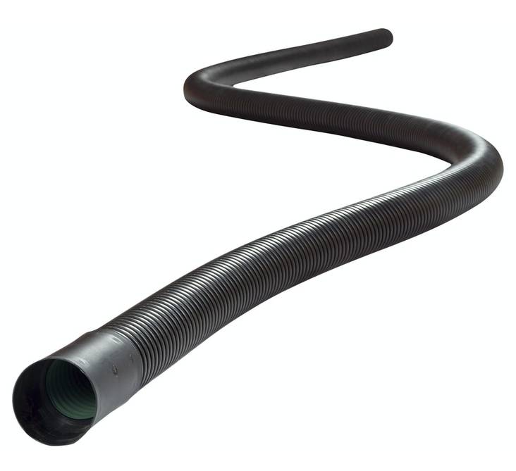 TUPLA Sadevesiputki SN8 ø110 x 6m - Sadevesiputket ja rumpuputket - 6430039250765 - 1