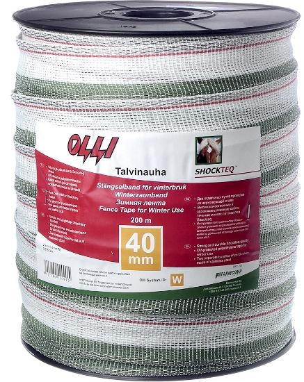 Talvinauha Olli vihreävalkoinen - Aitaustarvikkeet - 6417160110915 - 1