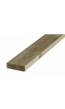 Terassilauta kestopuu 28x95 vihreä - Terassilaudat - 6438313556985 - 1