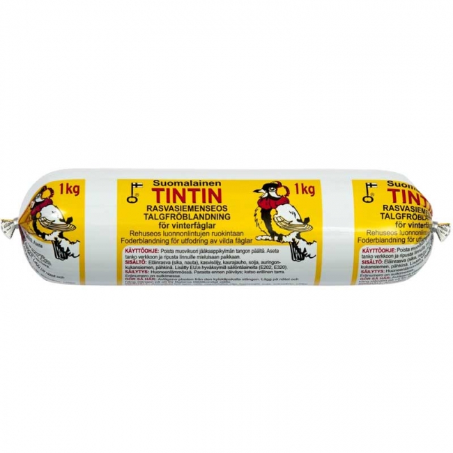 Tintin Rasvasiemenseos 1 kg - Ulkolinnun ruoat ja tarvikkeet - 6410180049005 - 1
