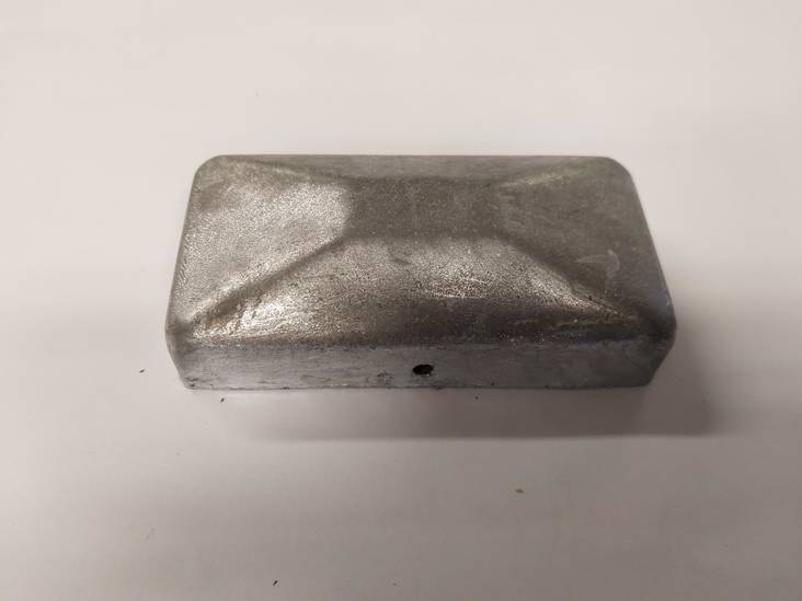 Tolppahattu Pyramidi 51x102 mm - Aitaverkot ja aitatarvikkeet - 6405422681235 - 1