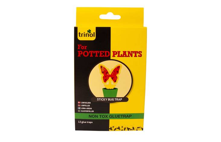 Torjuntatikut Sticky Bug Trap 12kpl - Hyönteisten Torjunta-aineet - 5703071020155 - 1
