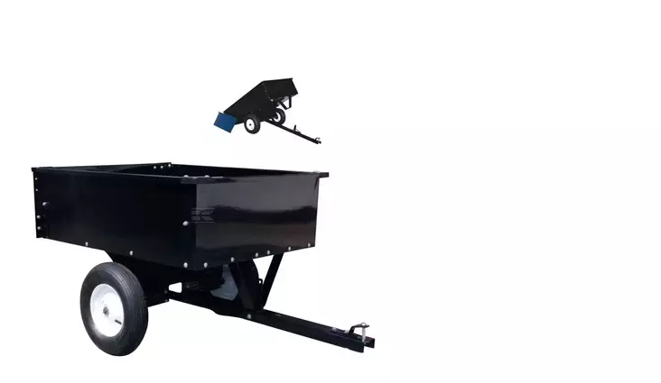 Perävaunu 225 kg, gopart - Ruohonleikkureiden lisävarusteet - 8716106138135 - 1