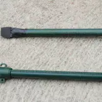 Aitatolppa 125 cm ø16mm vihreä - Aitaverkot ja aitatarvikkeet - 6430040623305 - 1