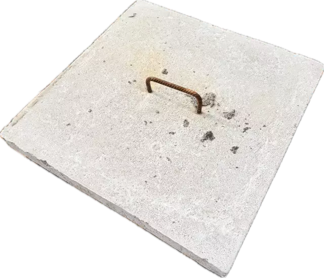 Betoninen kaivonkannen luukku 50x50 cm - Kaivonrenkaat ja kannet - L55 - 2