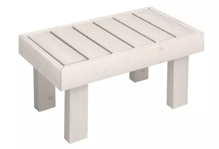 Jakkara Cello 680x380x350 valkoinen - Muut saunatarvikkeet - 6417153189805 - 1