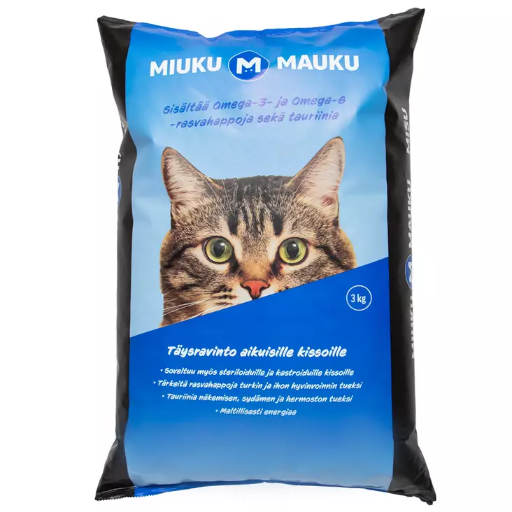 Miuku&Mauku MISU 3kg - Koiran ja kissan rehut - 6417977007545 - 1