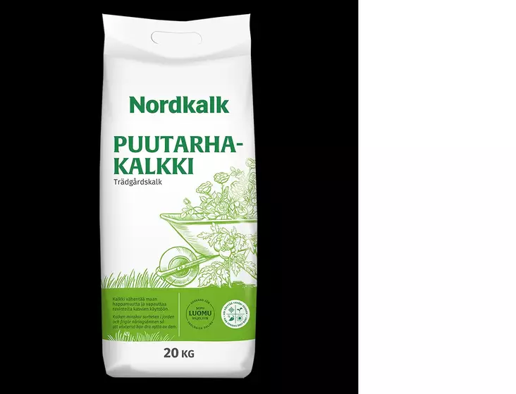 Nordkalk Aito Puutarhakalkki 20 kg Hieno - Puutarhakalkit - ND1002375 - 1