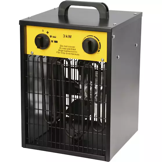 Rakennuspuhallin OPAL 3,3kW 230V IPX4 - Sähkölämmittimet ja lämpöpatterit - 6413821760215 - 1