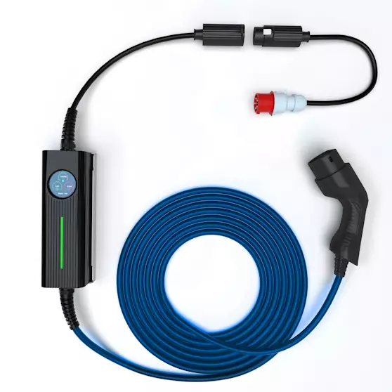 Sähköauton latausasema OPAL T2-CEE16A - Autolaturit ja apukäynnistimet - 6438056294755 - 1