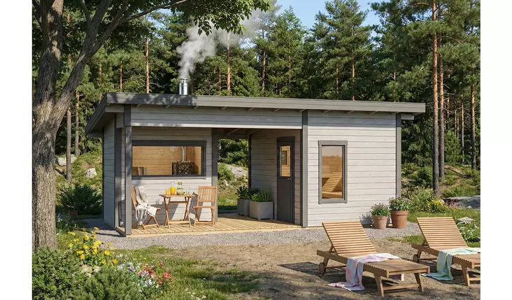 Sauna ja huone Cello Holmenkollen 21,3m² - Pihasaunat - 6438606002915 - 1