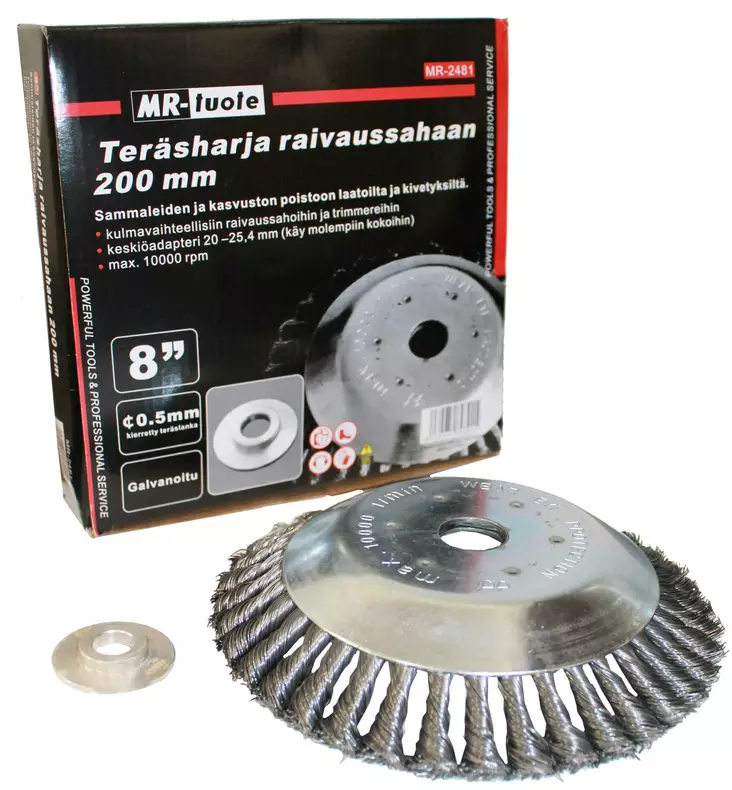 Teräsharja raivaussahaan 200 mm - Raivaussahan terät - 6430074693015 - 1